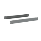 Hager - Lot de 2 panneaux de socle pour cellule quadro evo largeur 1000 mm