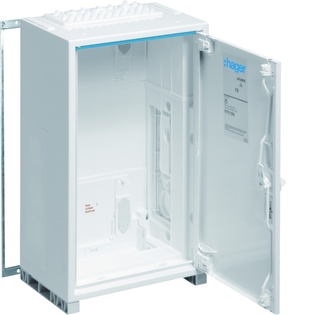 Hager - Armoire univers IP44 classe II h 500 l 550mm p 205mm