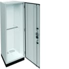 Hager - Armoire univers pose au sol PCII IP55 hauteur 1950mm largeur 550mm prof 400mm