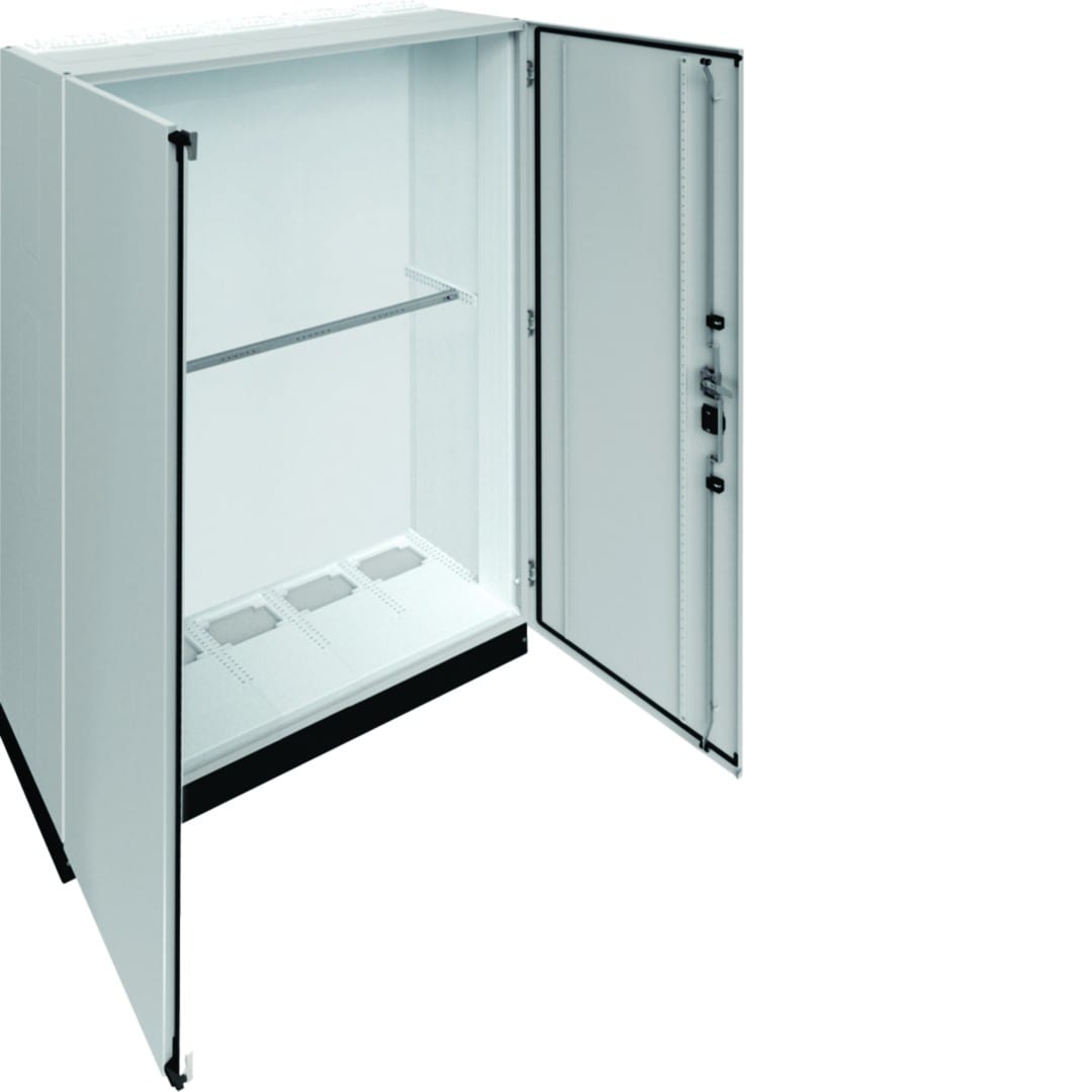 Hager - Armoire univers pose au sol PCII IP55 hauteur 1950mm largeur 1300mm prof 400mm