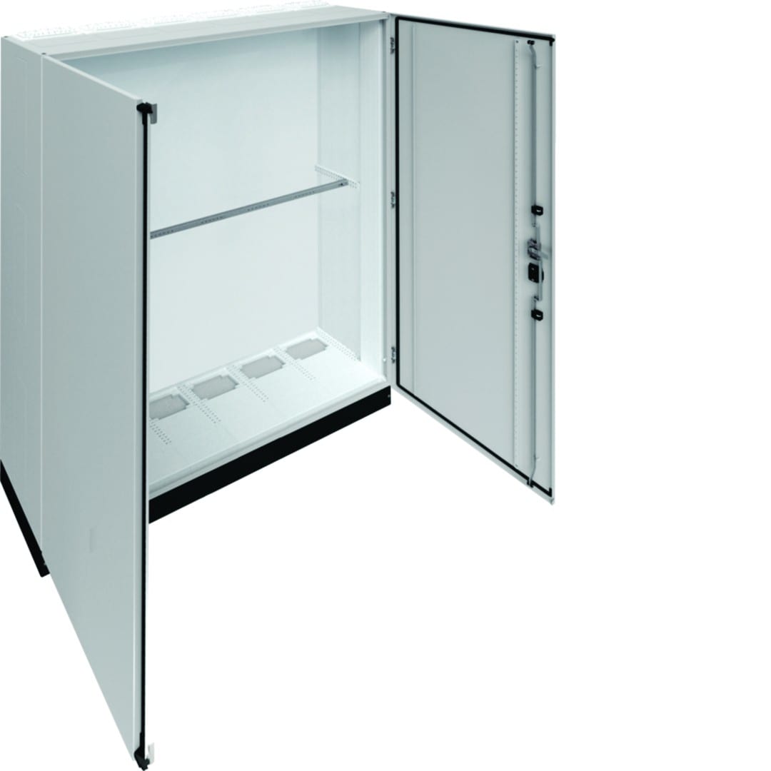 Hager - Armoire univers pose au sol PCII IP55 hauteur 1950mm largeur 1550mm prof 400mm