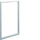 Hager - Cadre de finition univers RAL9010 Blanc pur pour armoire 2 travées H500xL550mm