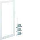 Hager - Cadre de finition univers RAL9010 Blanc pur pour armoire 1 travée H800xL300mm