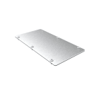 Hager - Plaque Entrée de câble pour coffret et armoire aluminium pleine quadro evo