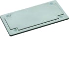 Hager - Plaque Entrée de câble pour coffret et armoire plastique univers quadro4 evo