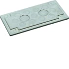 Hager - Plaque Entrée de câble pour coffret et armoire PE M25-32 univers quadro evo
