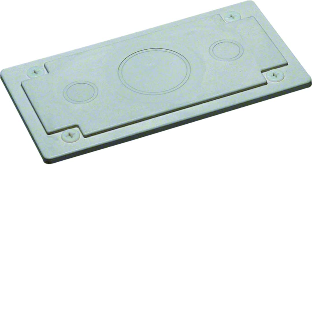 Hager - Plaque Entrée de câble pour coffret et armoire  PE M25-63 univers quadro evo