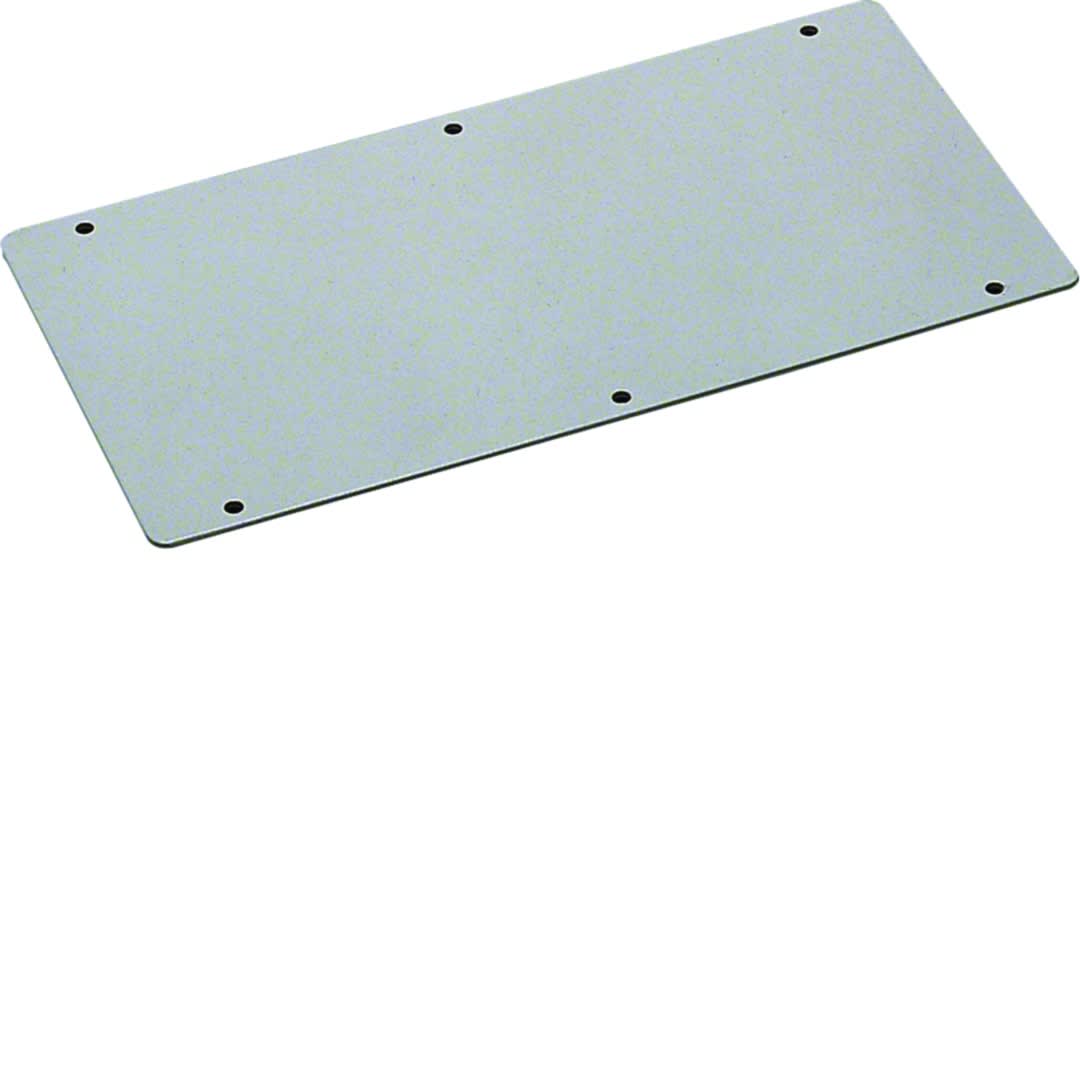 Hager - Plaque Entrée de câble pour coffret et armoire acier pleine univers quadro evo