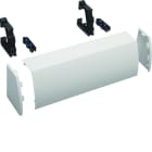 Hager - Goulotte de jonction horizontale quadro univers IP44 L550mm Blanc pur