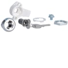 Hager - Serrure à clé n° 455 livrée avec 2 clés pour coffret et armoire Quadro4-5