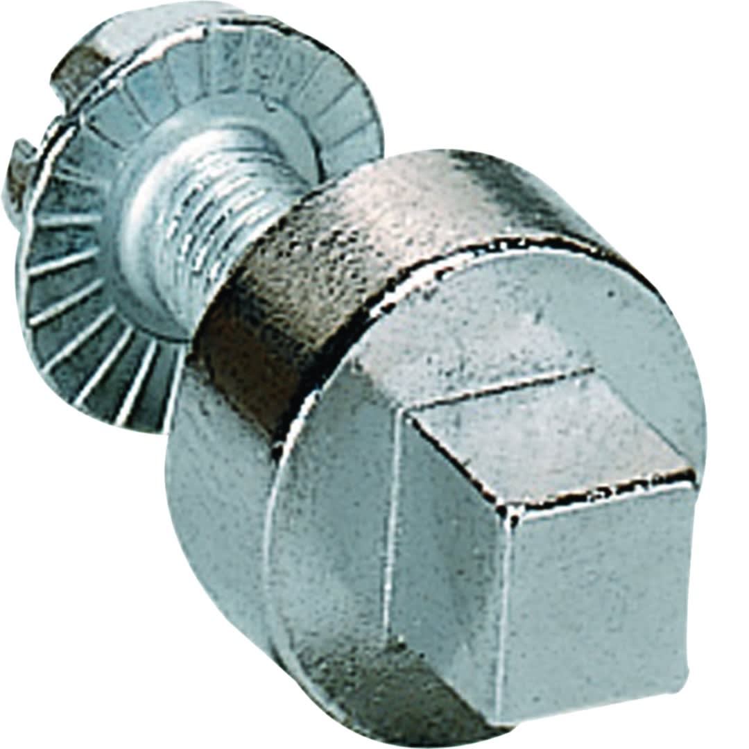 Hager - Serrure carré mâle 7mm chromée + clé IP5-6 pour coffret vega D et univers