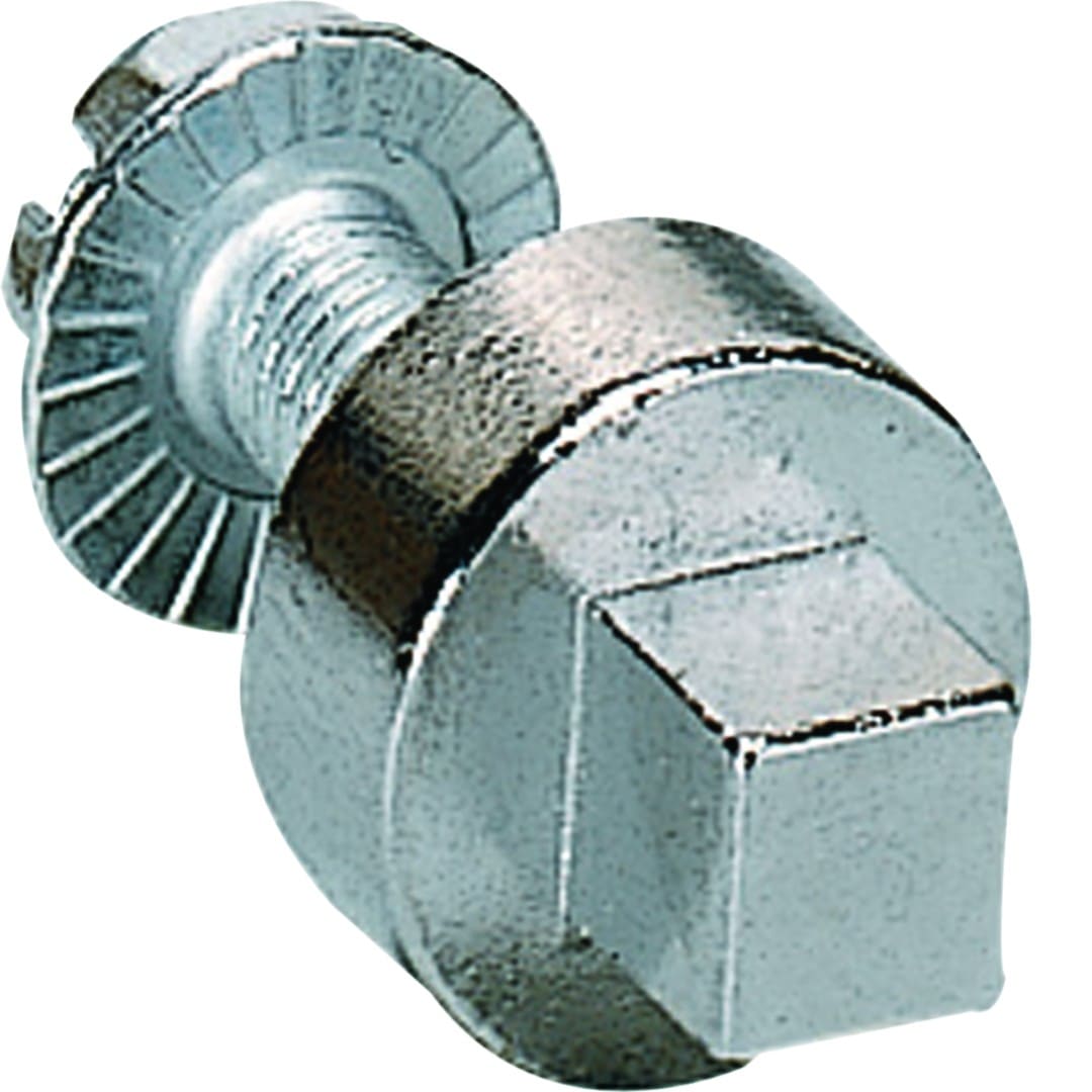 Hager - Serrure carré mâle 7mm chromée + clé IP5-6 pour coffret vega D et univers