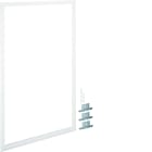 Hager - Cadre de finition univers RAL9010 Blanc pur pour armoire 3 travées H1400xL800mm