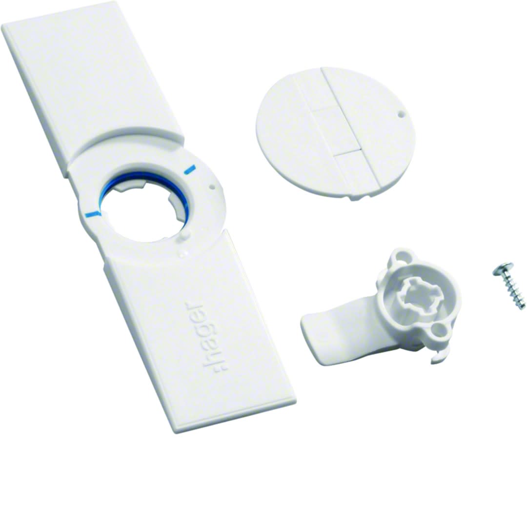 Hager - Loquet plastique de rechange pour armoire univers IP 44