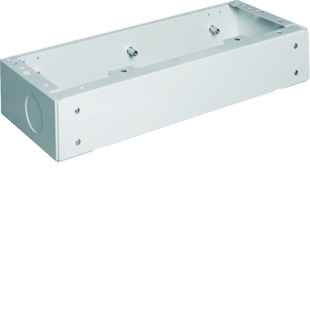 Hager - Socle support armoire Univers h 100mm l 550mm pour IP44 p 205mm + pattes + vis