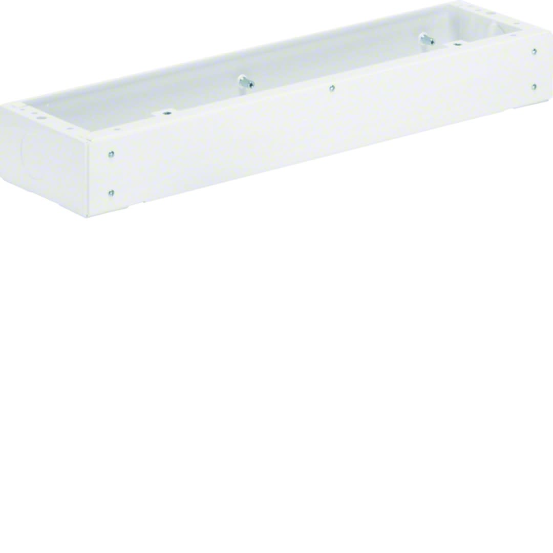 Hager - Socle support armoire Univers h 100mm l 800mm p 205mm IP44 + pattes + vis