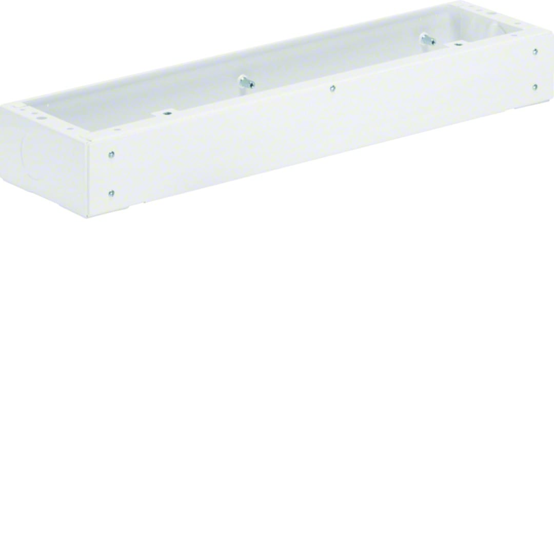 Hager - Socle support armoire Univers h 100mm l 800mm p 205mm IP44 + pattes + vis