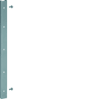 Hager - Rail fixation cables univers lg550