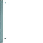 Hager - Rail fixation cables univers lg550