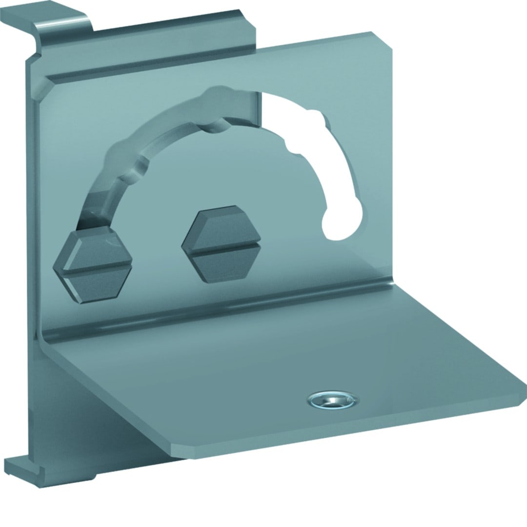 Hager - Equerre fixation rail socle h100