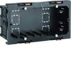 Hager - Boîte de montage double pour appareillage entraxe 60mm goulotte encastrée BKIS