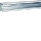 Hager - Socle pour goulotte queraz h54mm x p54mm L200mm 1 compartiment alu anodisé