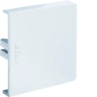 Hager - Embout pour goulotte d'installation GBD et GBA 50x50mm, Blanc