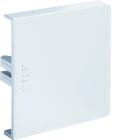 Hager - Embout pour goulotte d'installation GBD et GBA 50x50mm, Blanc