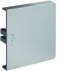 Hager - Embout pour goulotte d'installation GBA 50x50mm, PVC couleur Alu