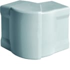 Hager - Embout pour goulotte d'installation GBA 50x85mm, PVC couleur Alu