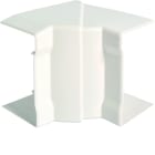 Hager - Angle intérieur variable pour goulotte d'installation GBD et GBA 50x85mm, Blanc