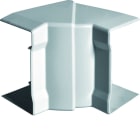 Hager - Angle intérieur variable goulotte d'installation GBA 50x85mm, PVC couleur Alu