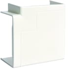 Hager - Angle plat pour goulotte d'installation GBD et GBA 50x85mm, Blanc