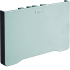 Hager - Embout pour goulotte d'installation GBD 50x85mm, PVC couleur Alu