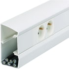 Hager - Goulotte appareillable queraz enclipsage direct h 105mm xp 56mm L200mm PVC blanc