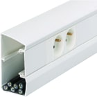 Hager - Goulotte d'installation GBD 50x100mm 1 compartiment PVC blanc