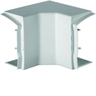 Hager - Angle intérieur 3D pour goulotte d'installation GBD 50x100mm, Blanc