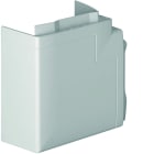 Hager - Angle plat pour goulotte d'installation GBD 50x100mm, Blanc