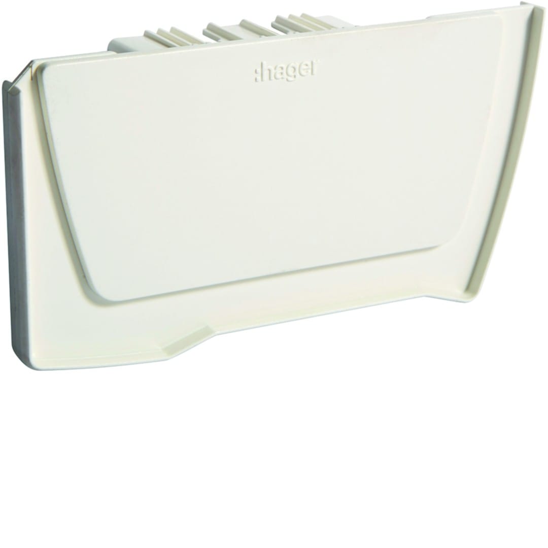 Hager - Embout pour goulotte d'installation GBD 50x100mm Blanc