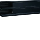 Hager - Goulotte d'installation GBD 50x130mm 2 compartiments PVC noir