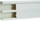 Hager - Goulotte d'installation GBD 50x130mm 2 compartiments PVC blanc