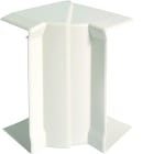 Hager - Angle intérieur variable pour goulotte d'installation GBD et GBA 50x130mm Blanc