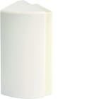 Hager - Extension d'angle intérieur pour goulotte d'installation GBD 50x130mm, Blanc