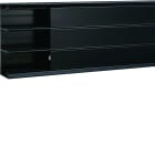 Hager - Goulotte d'installation GBD 50x160mm 3 compartiments PVC noir