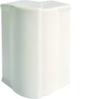 Hager - Angle extérieur variable pour goulotte d'installation GBD et GBA 50x160mm, Blanc