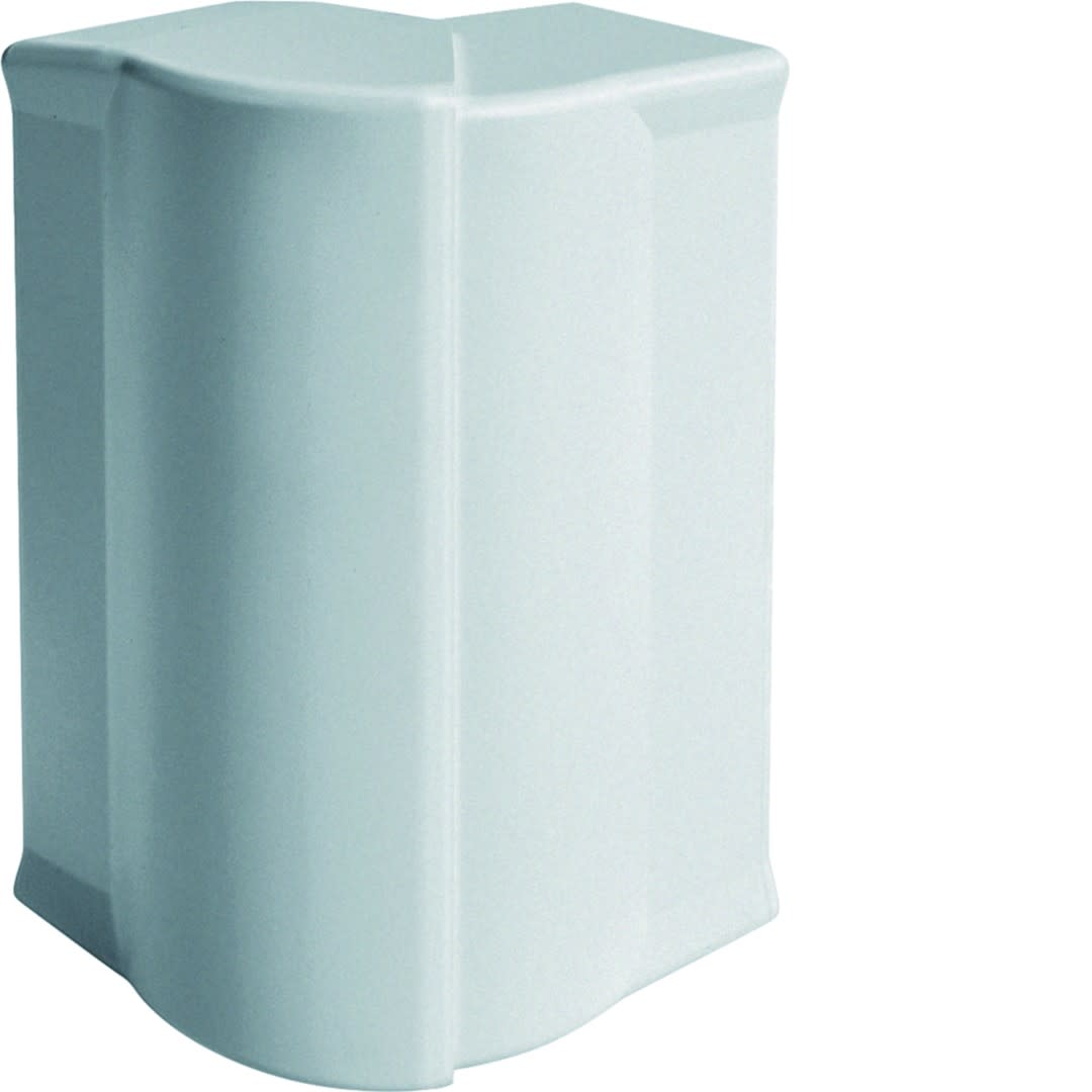 Hager - Angle extérieur variable goulotte d'installation GBA 50x160mm, PVC couleur Alu