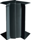 Hager - Angle intérieur variable pour goulotte d'installation GBD 50x160mm, Noir