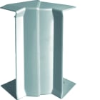 Hager - Angle intérieur variable goulotte d'installation GBA 50x160mm, PVC couleur Alu