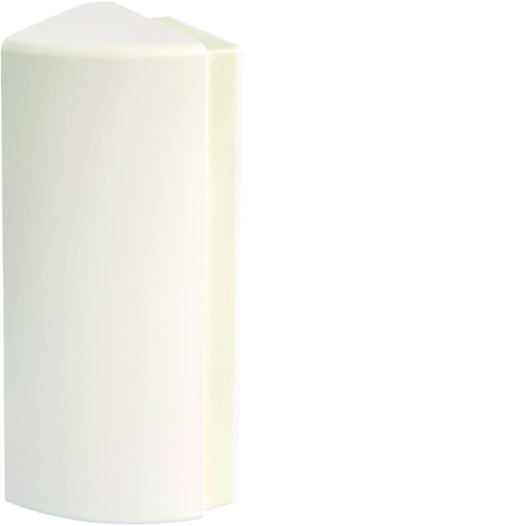 Hager - Extension d'angle intérieur pour goulotte d'installation GBD 50x160mm, Blanc