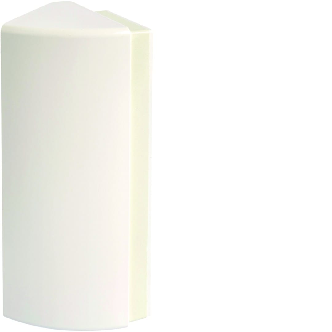 Hager - Extension d'angle intérieur pour goulotte d'installation GBD 50x160mm, Blanc